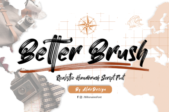 Better Brush: A Handwritten Font for Bold Branding