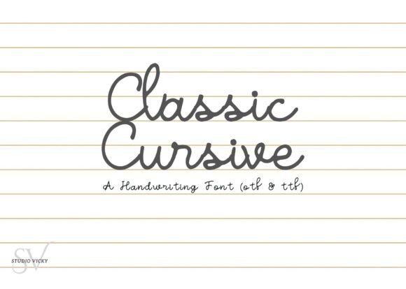 Classic Cursive: Crafting Timeless Brand Connections