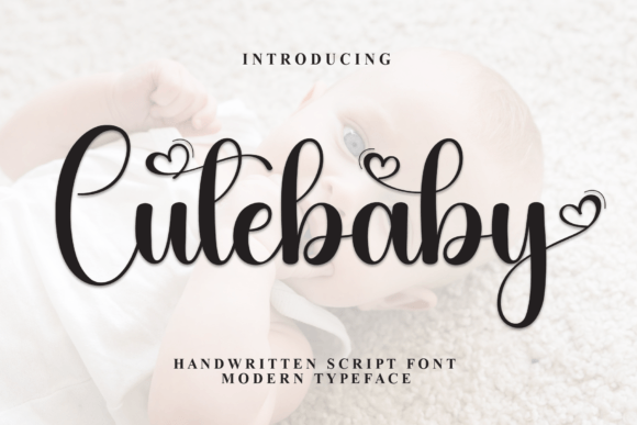 Cutebaby: A Handwritten Font for Charming Branding