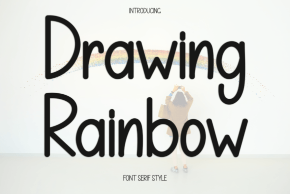 Drawing Rainbow: A Fresh Handwritten Font for Modern Design