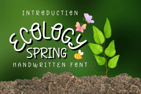 Ecology Spring: A Fresh Handwritten Font for Modern Creators
