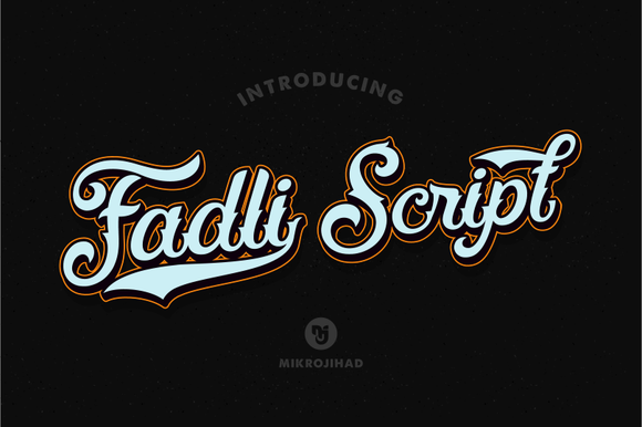 Fadli Script: A Handwritten Font with Tattoo Influence