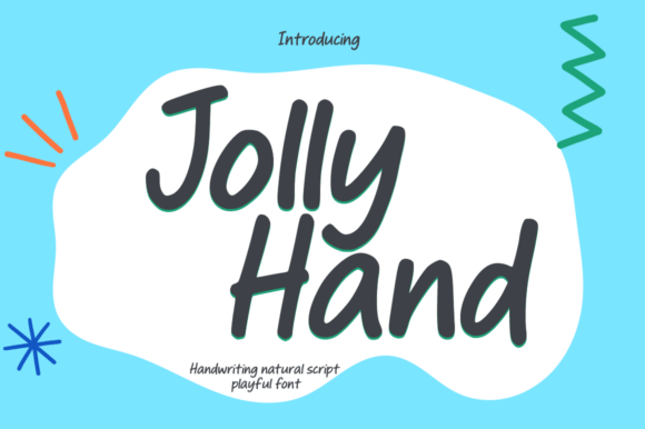 Jollihand: A Handwritten Font for Friendly and Fun Designs