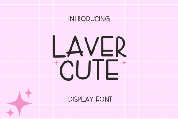Laver Cute: A Handwritten Font for Creative Projects