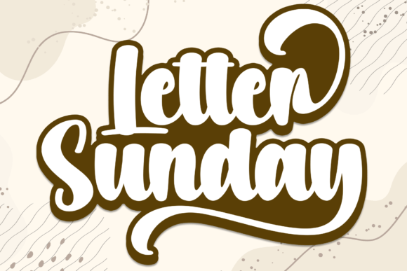 Letter Sunday: A Casual Handwritten Font with Real Personality