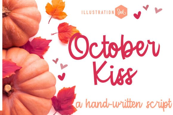 October Kiss: The Casual Script Font with a Warm, Hand-Crafted Feel