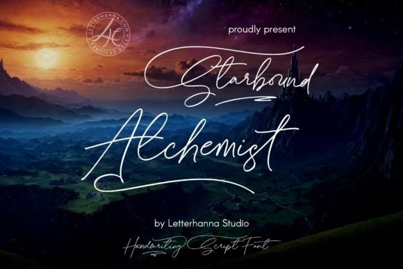 Starbound Alchemist: Your Font for Mystical Branding