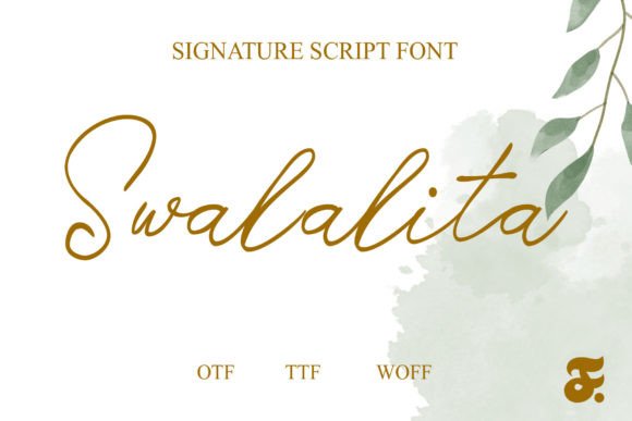 Swalalita: The Handwritten Typeface for Authentic Branding
