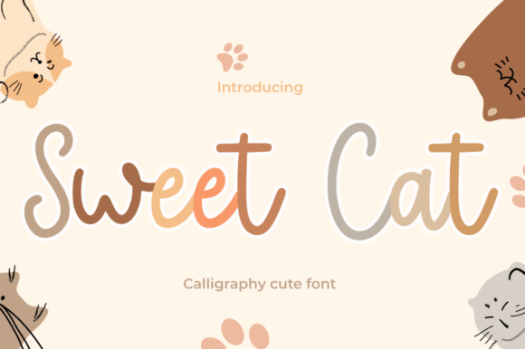 Sweet Cat: The Handwritten Font for Elegant Branding