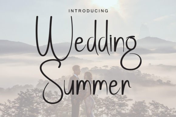 Wedding Summer: A Handwritten Touch for Joyful Design