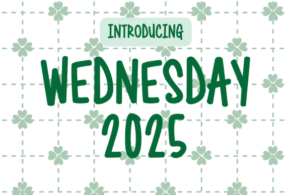Wednesday 2025: The Handwritten Font for Digital Note-Taking